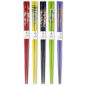 Five colors paintting chopsticks